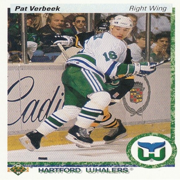 Pat Verbeek Hartford Whalers NHL Hockey Card Collection - 6 Card Set - Picture 3 of 7